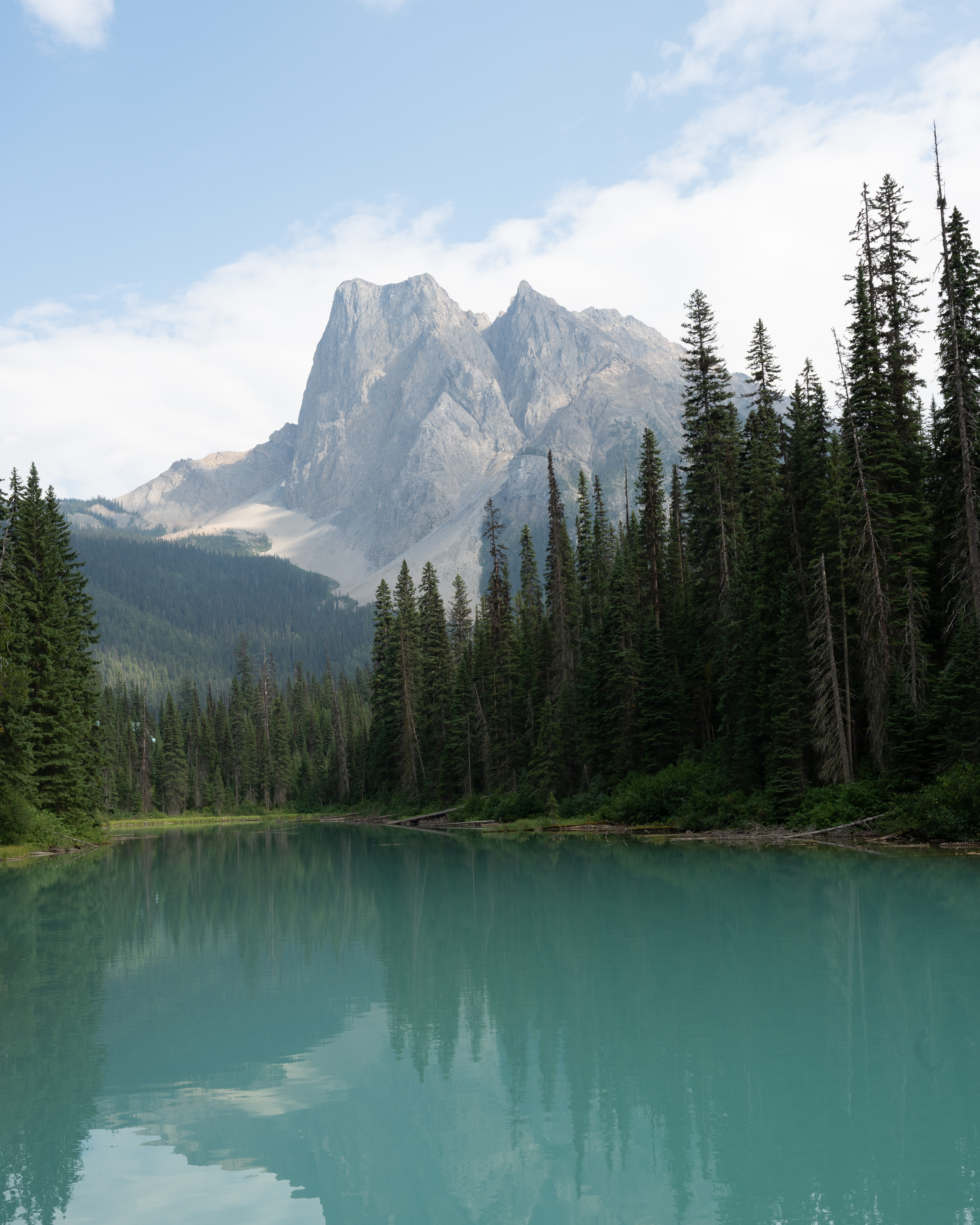 Emerald Lake with Mount Burgess, Yoho National Park
