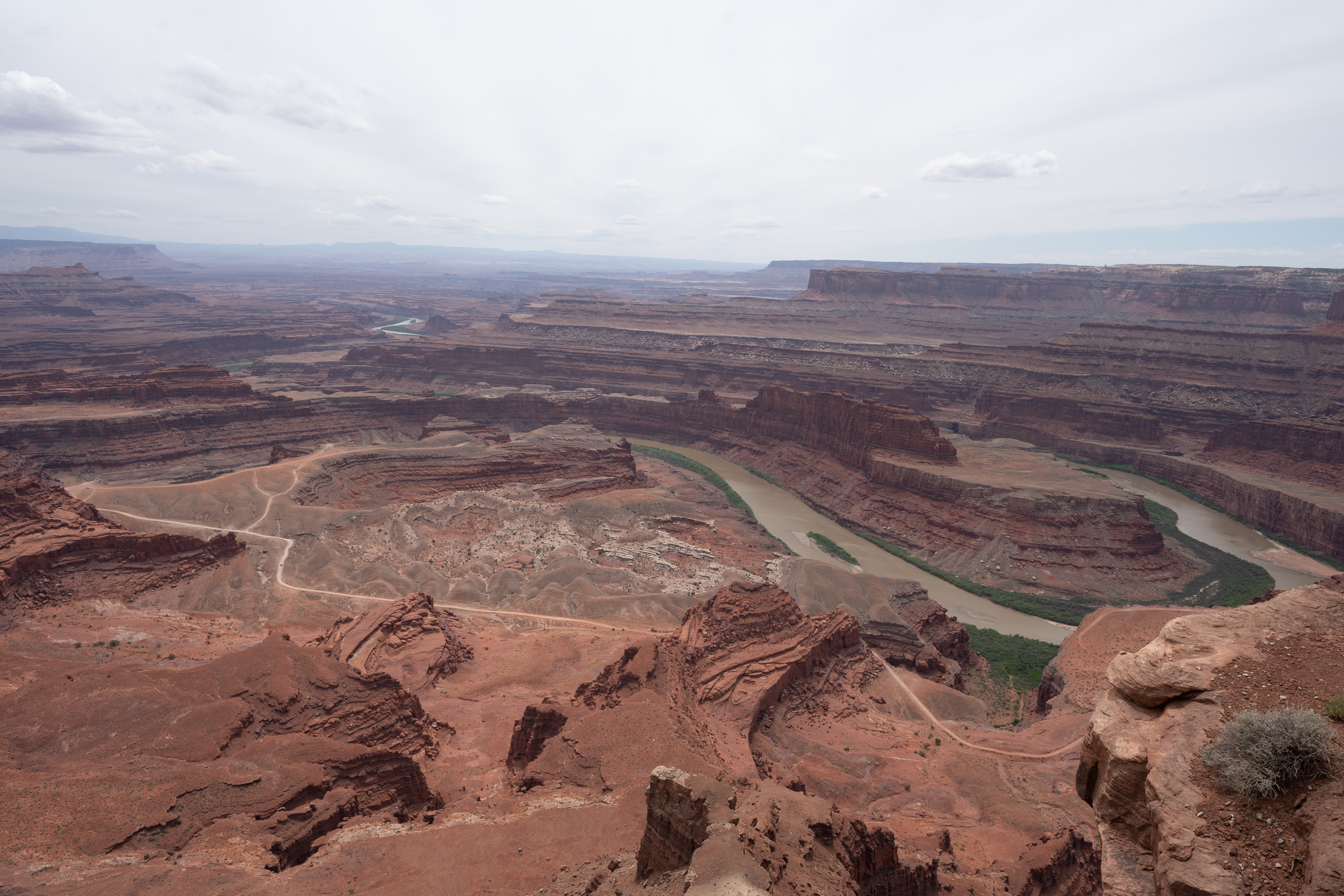 Colorado River winding through the canyon, Dead Horse Point